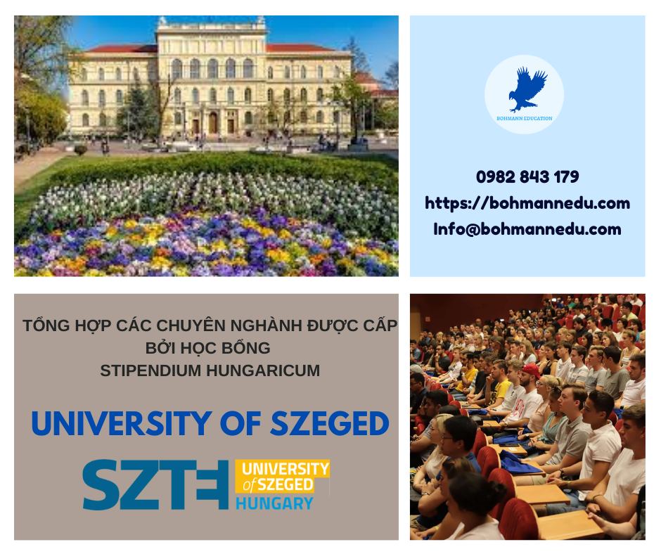 Tổng hợp các chuyên ngành được cấp bởi học bổng Stipendium Hungaricum